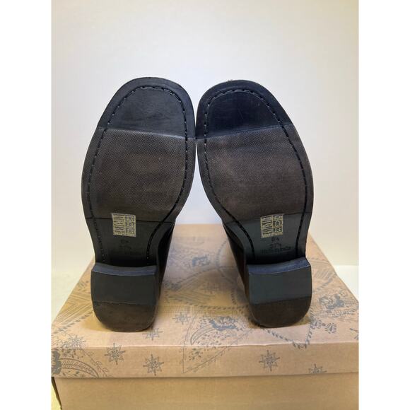 Free People Easton Equestrian Black Leather Womens Size 6.5 (37.5) NEW! - Picture 6 of 10